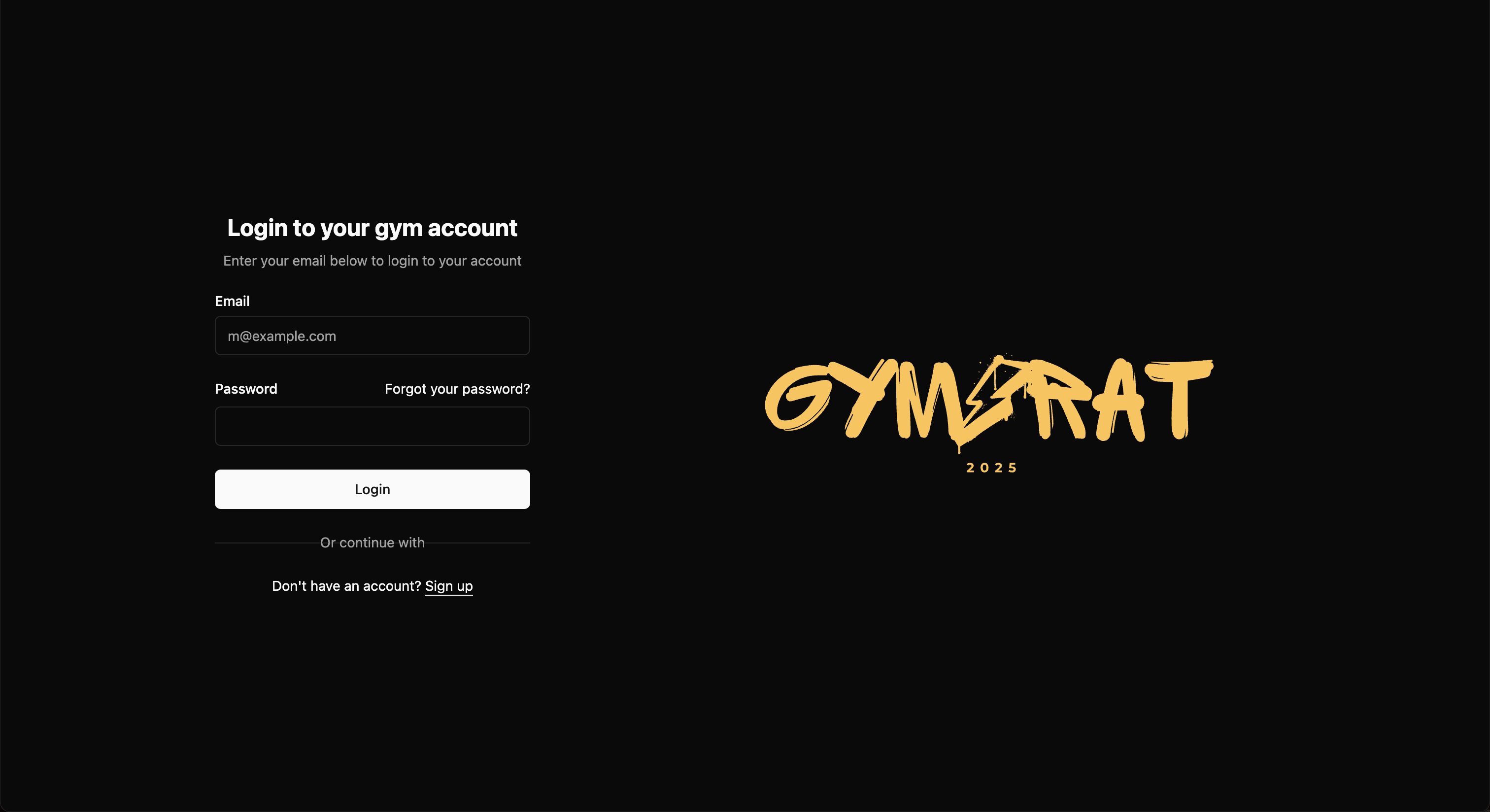 Gym Rat — Personal AI Fitness Dashboard