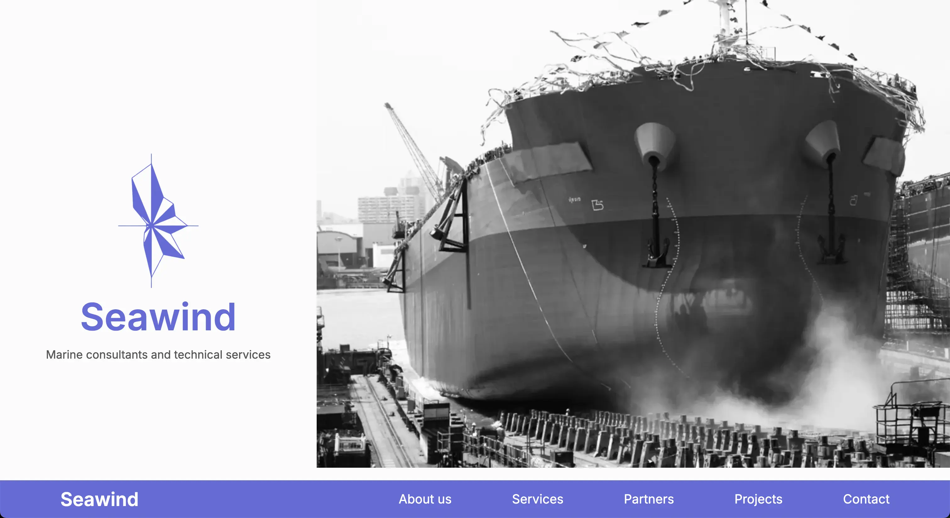 Seawind — Marine Consultancy Portfolio Website